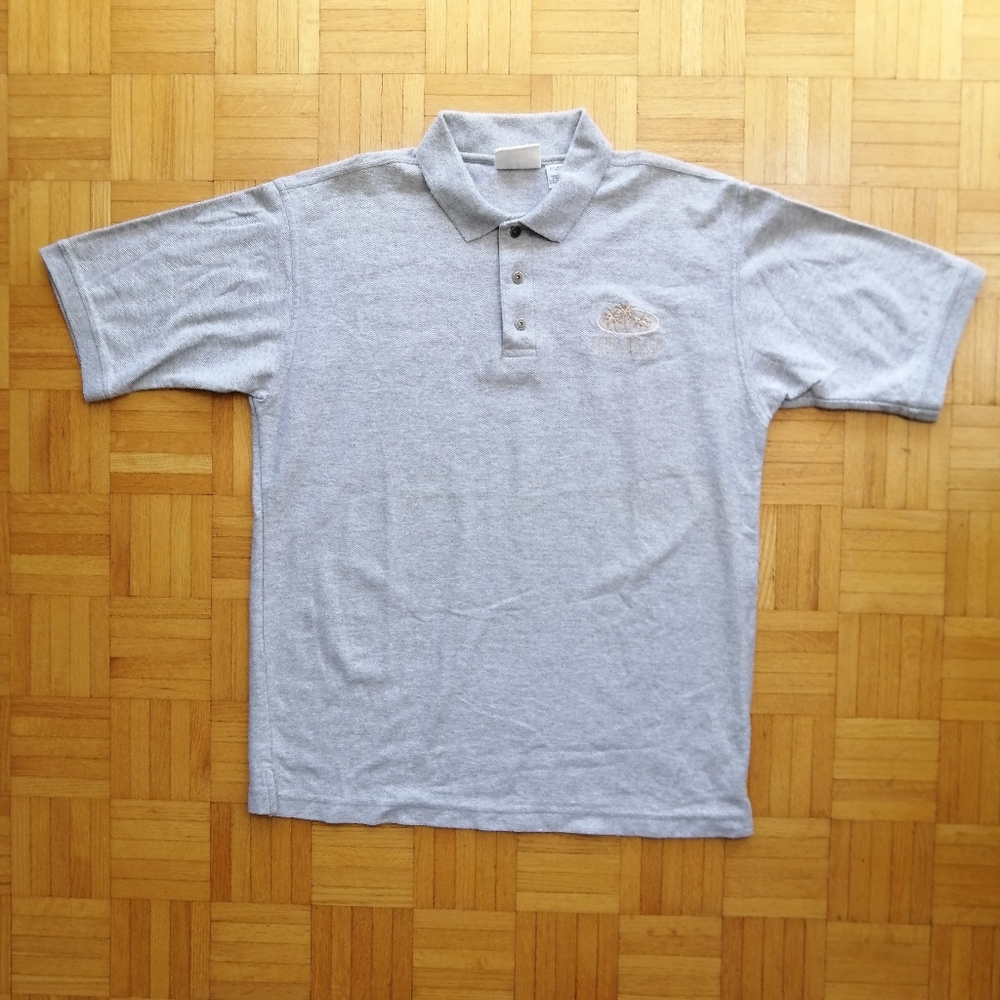 Long Beach California Grey Polo Large